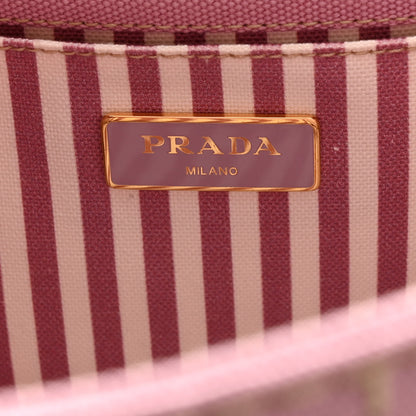 Prada Canapa Small Logo Tote Alabastro White 6 of 11