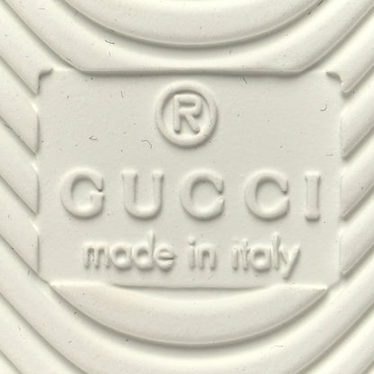 Gucci Nappa G Rhombus Mens Ace Sneakers 11 Great White Green 7 of 9