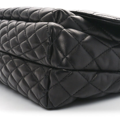 Lanvin Calfskin Matelasse Medium Happy Shoulder Bag Black 9 of 9