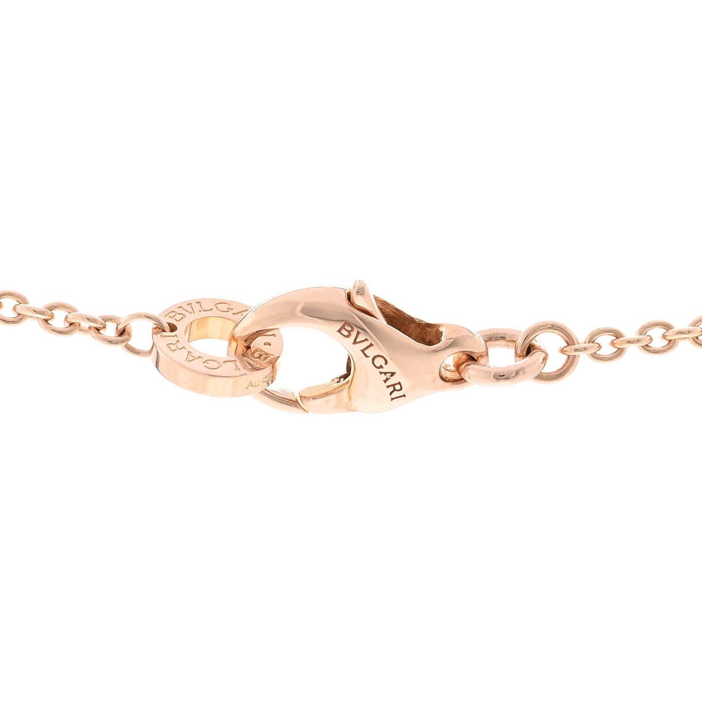 18K Rose Gold Diamond B.Zero1 Legend Pendant Necklace