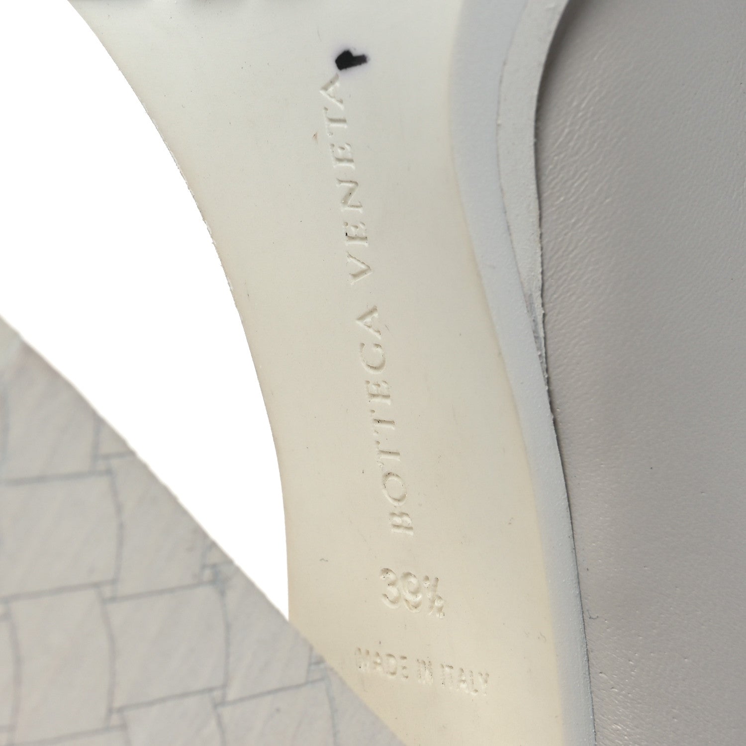 Bottega Veneta Calfskin Loafer Pumps 39.5 Mist Bianco 8 of 10