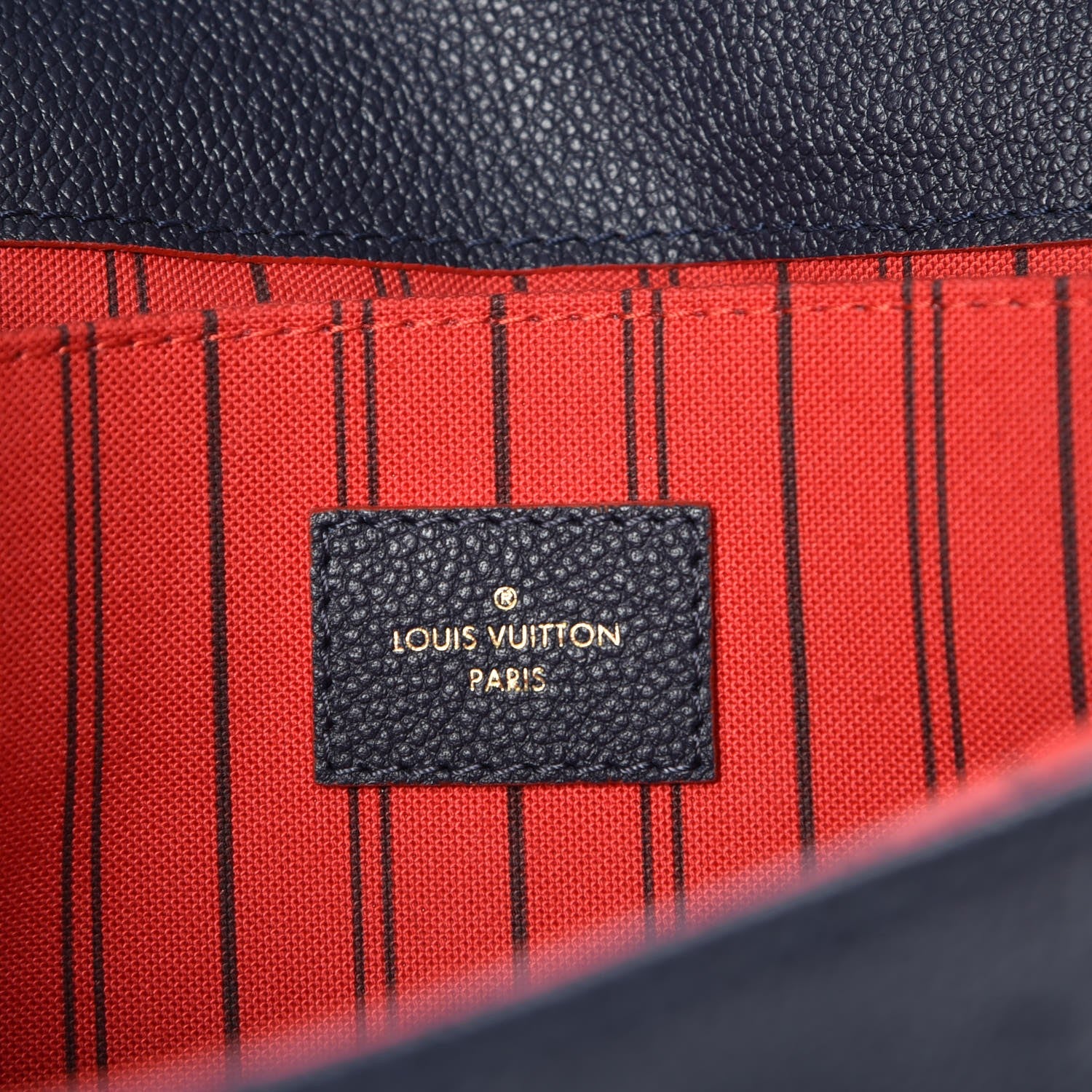 Louis Vuitton Empreinte Pochette Metis Marine Rouge 6 of 8