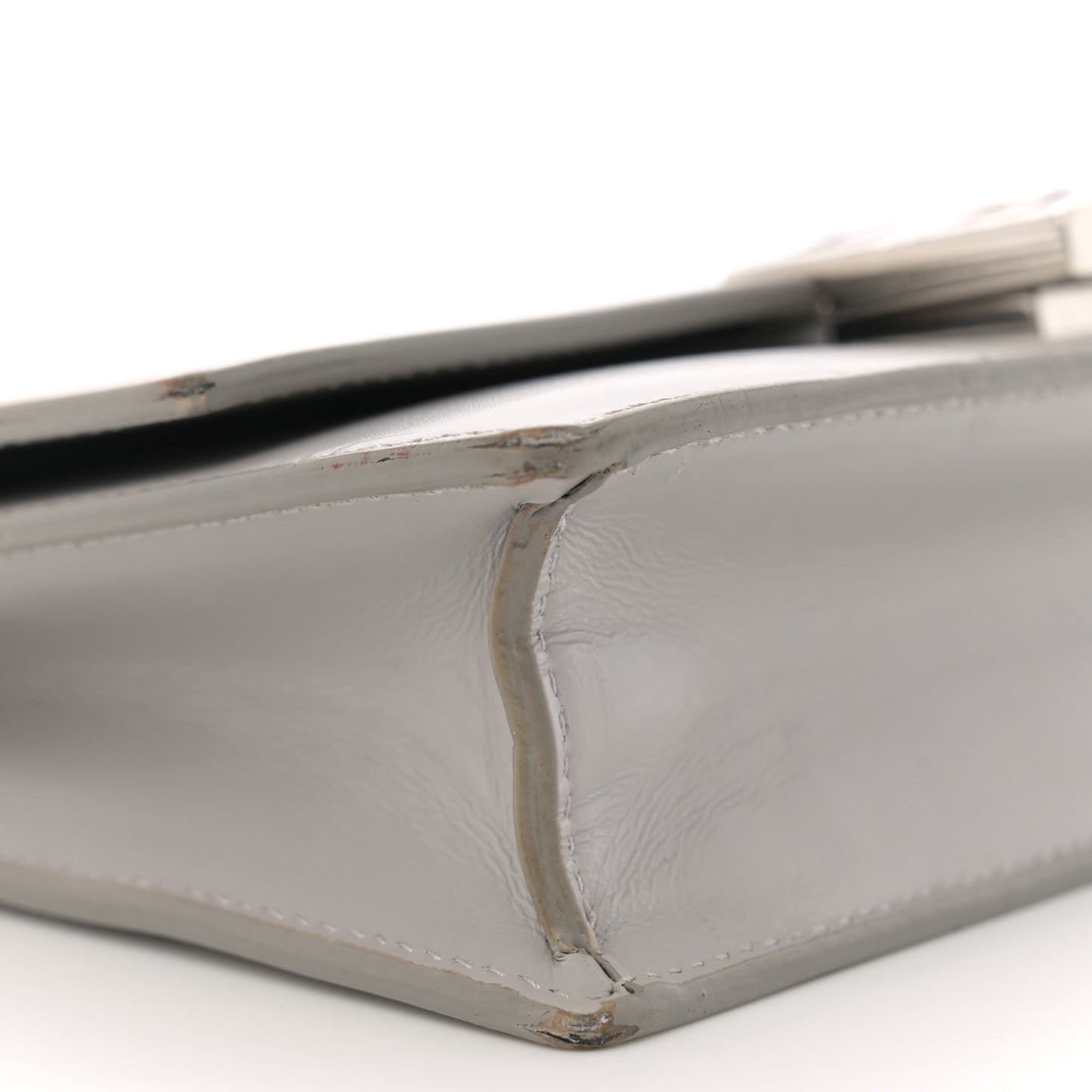 Box Calfskin Medium 4G Shoulder Bag Cloud Grey