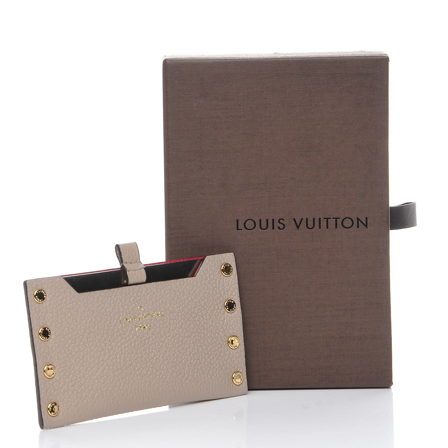 Louis Vuitton Cuir Rivets Mirror Case Galet 9 of 9