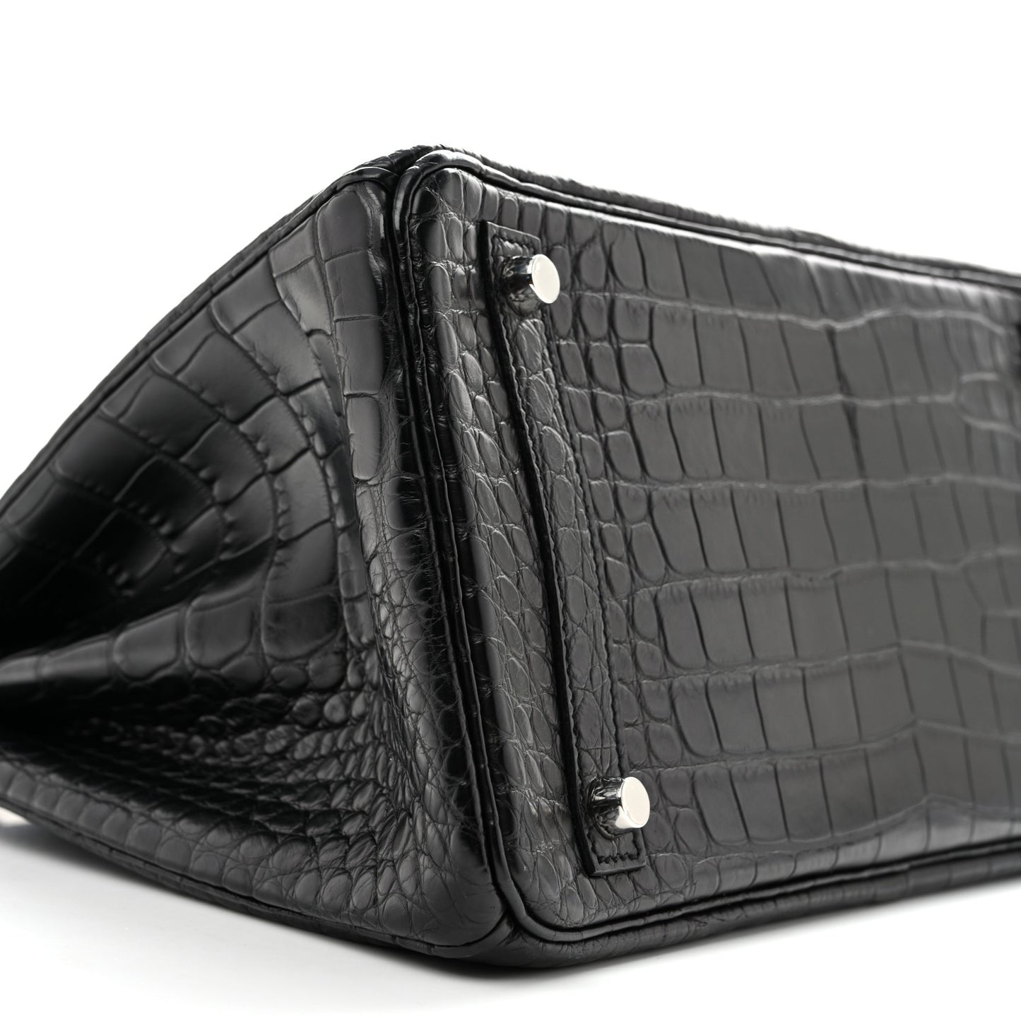 Matte Alligator Birkin 30 Black