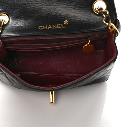 Chanel Lambskin Quilted Mini Square Flap Black 4 of 8