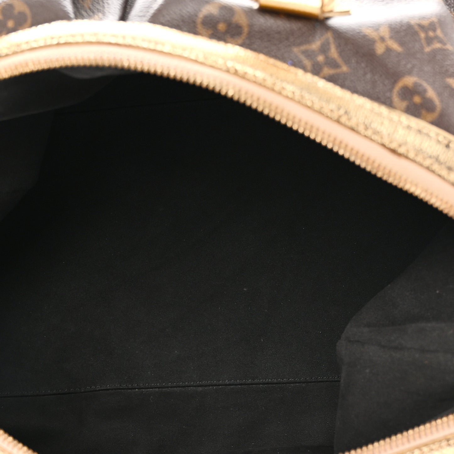 Monogram Leopard Stephen Bag