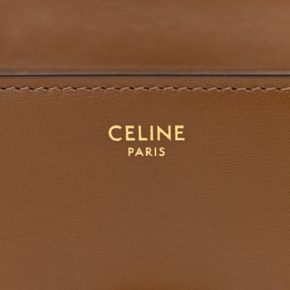 Celine Box Calfskin Teen Classic Box Flap Bag Camel 6 of 11