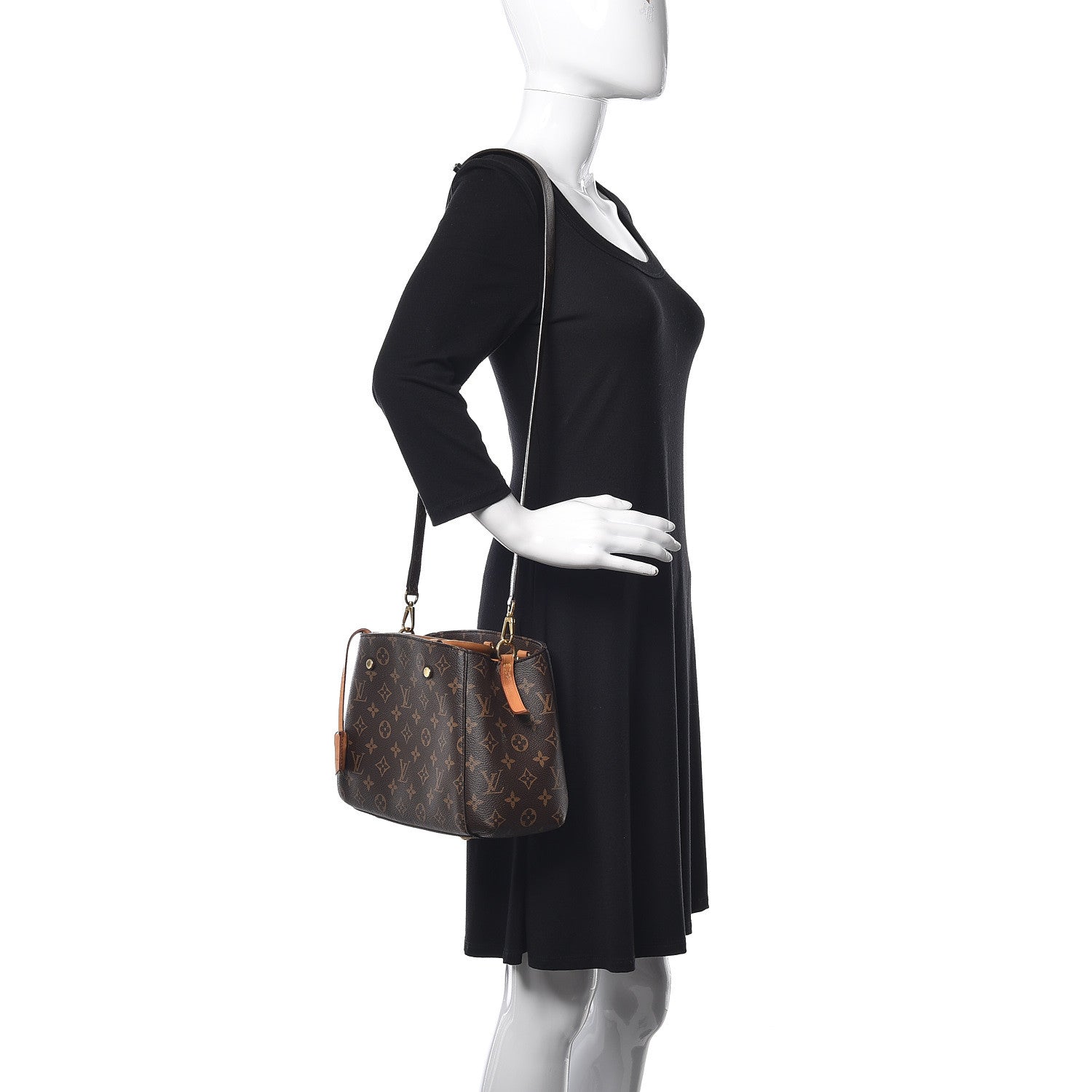 Louis Vuitton Monogram Montaigne BB 3 of 10
