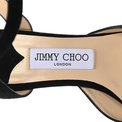 Jimmy Choo Suede Kambree 85 Pumps 38 Black 6 of 7