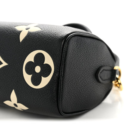 Louis Vuitton Empreinte Monogram Giant Nano Speedy Black Beige 9 of 9