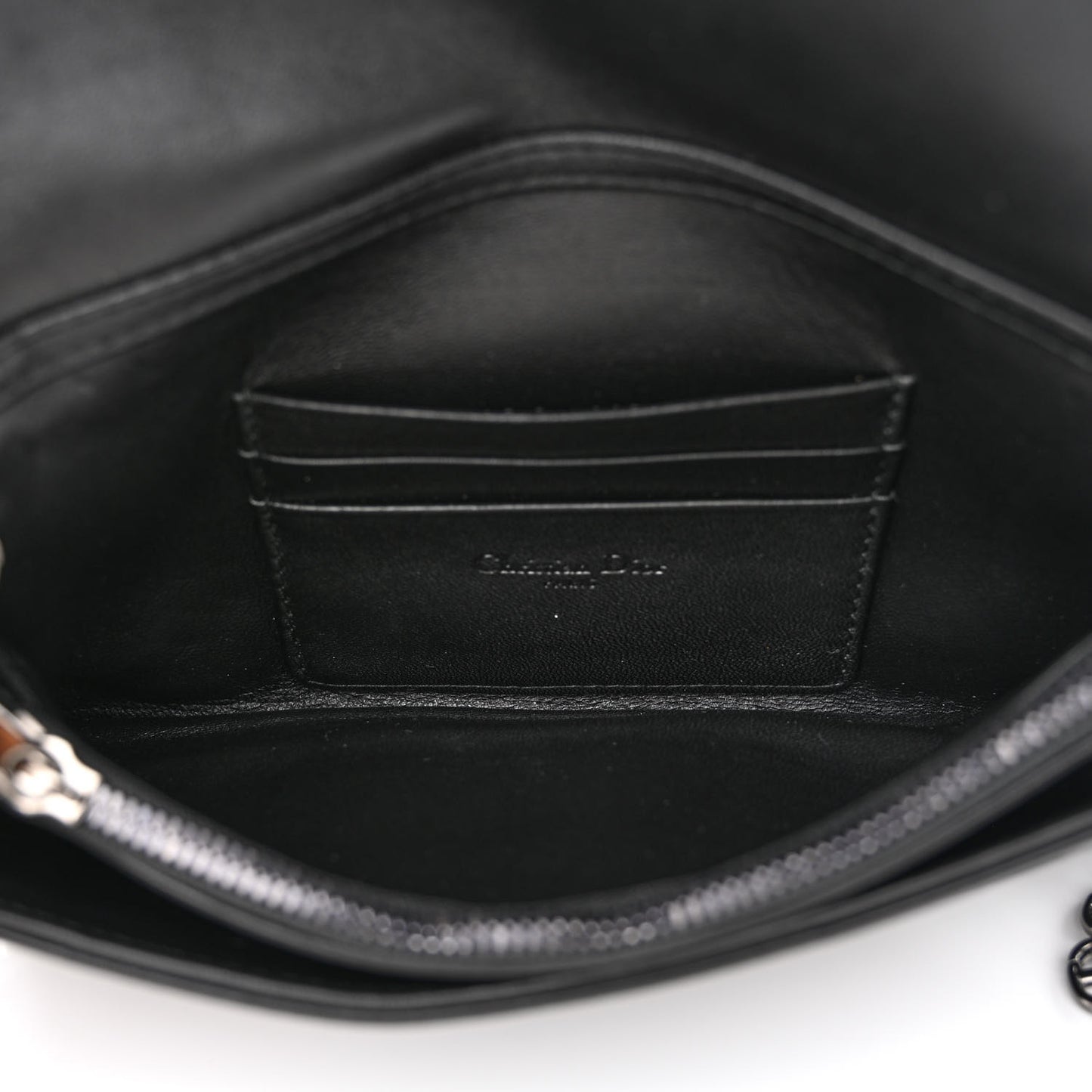 Calfskin Macrocannage Mini Caro Bag Black