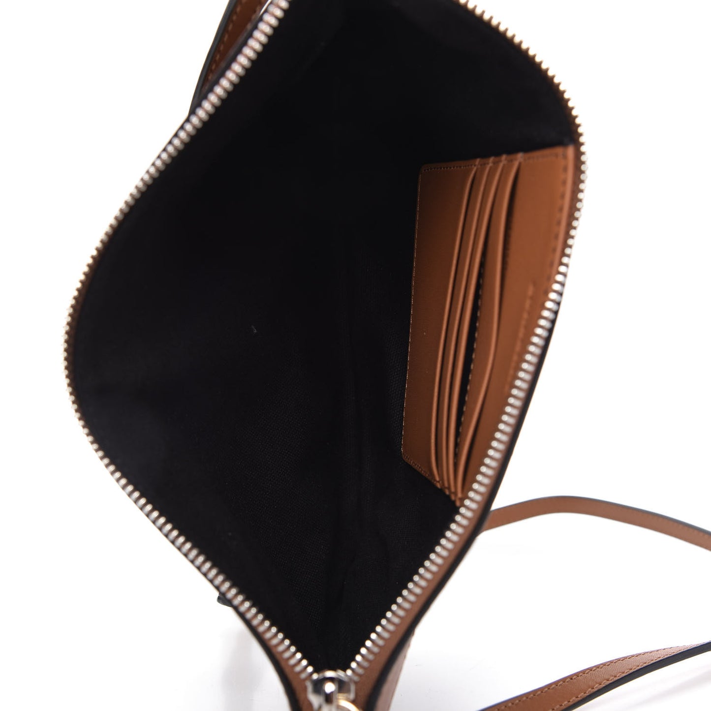 Mega Check Peyton Crossbody Clutch Bag Tan