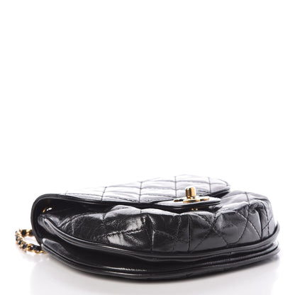 Chanel Aged Calfskin Small Bubble CC Flap Black 4 of 12