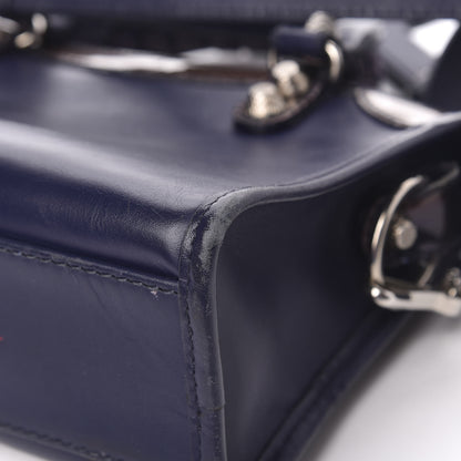 Balenciaga Smooth Calfskin Metallic Patent Giant 12 Silver Hardware Mini City Ultraviolet 12 of 14