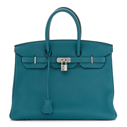 Hermes Togo Birkin 35 Cobalt 1 of 16