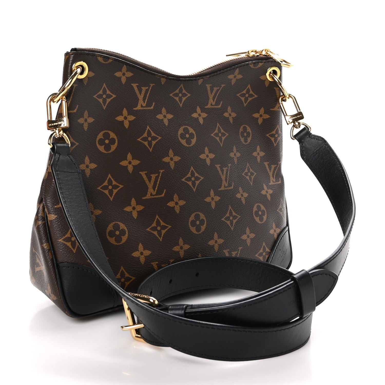 Louis Vuitton Monogram Odeon PM Black 3 of 11