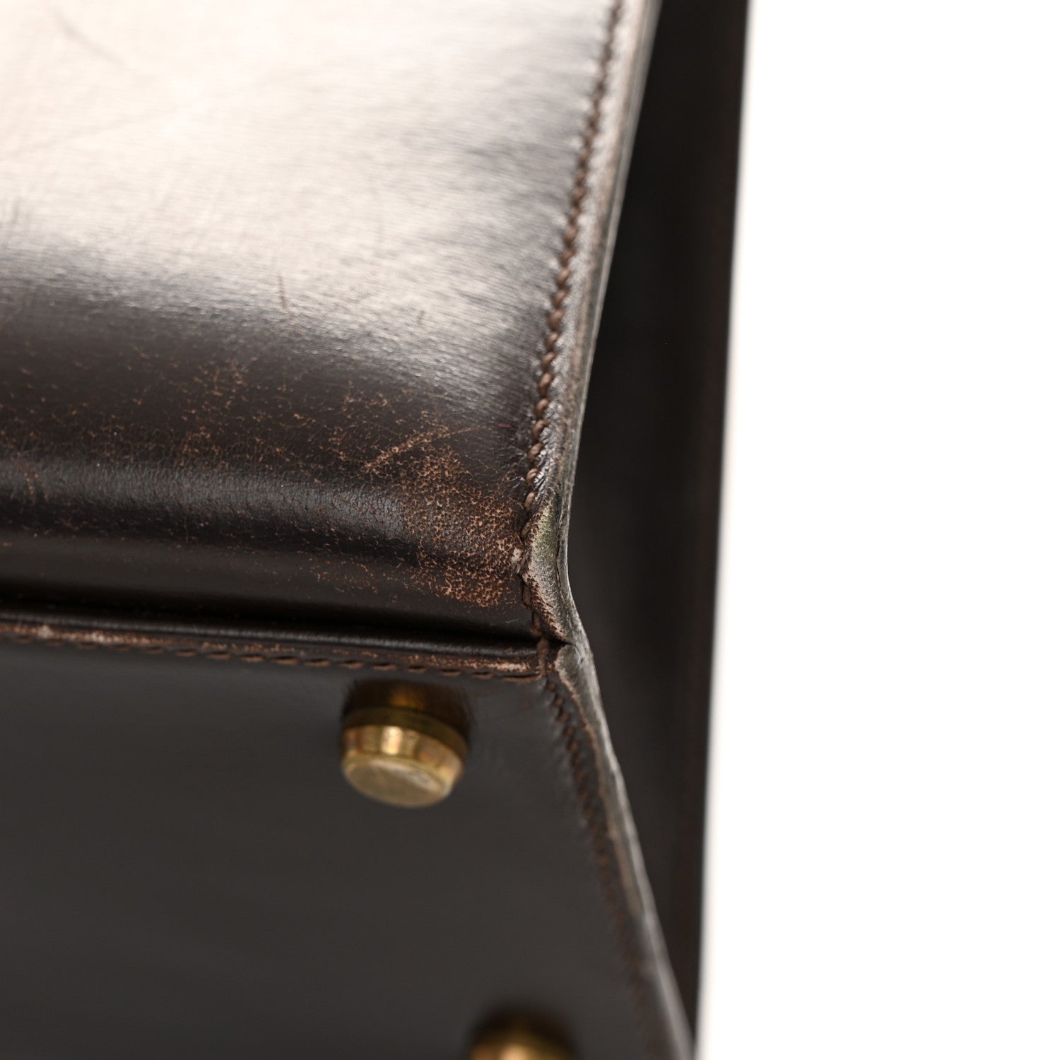 Hermes Box Kelly Sellier 32 Chocolate 16 of 17