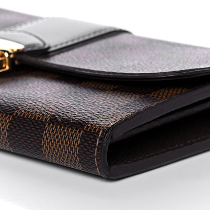 Louis Vuitton Damier Ebene Sistina Wallet 7 of 9