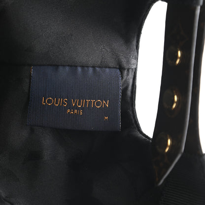 Louis Vuitton Polyester Silk Monogram LV Get Ready Cap M Black 8 of 8
