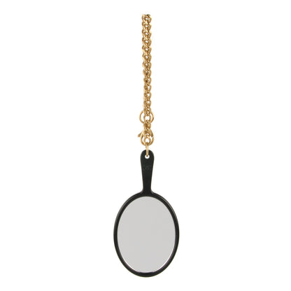 Chanel Lambskin Quilted CC Mirror Charm Black 1 of 6