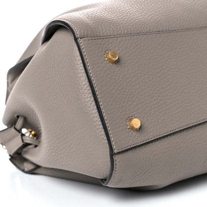 Mulberry Heavy Grain Iris Tote Grey Dark Clay 8 of 9