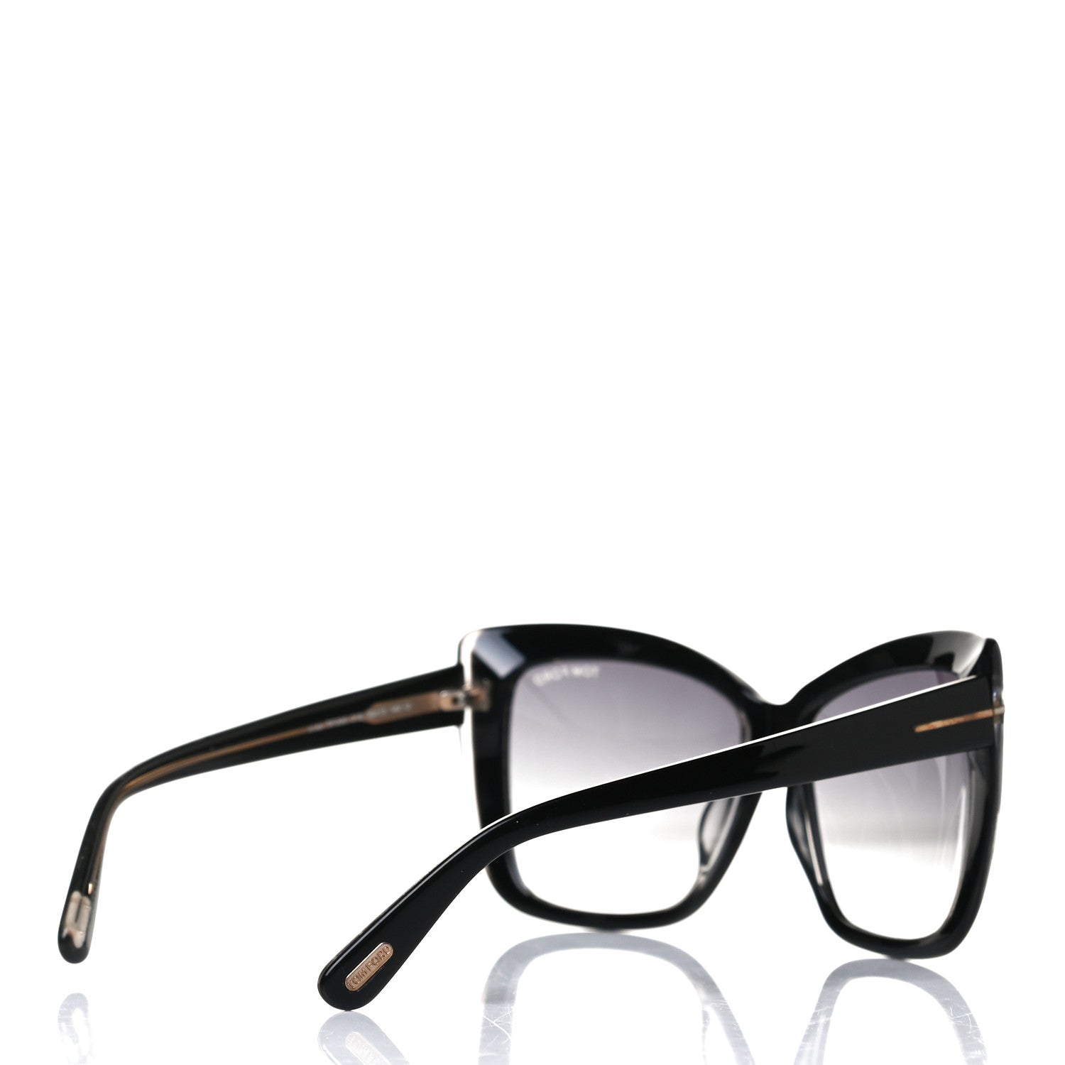 Tom Ford Irina Sunglasses TF390 Black 4 of 10