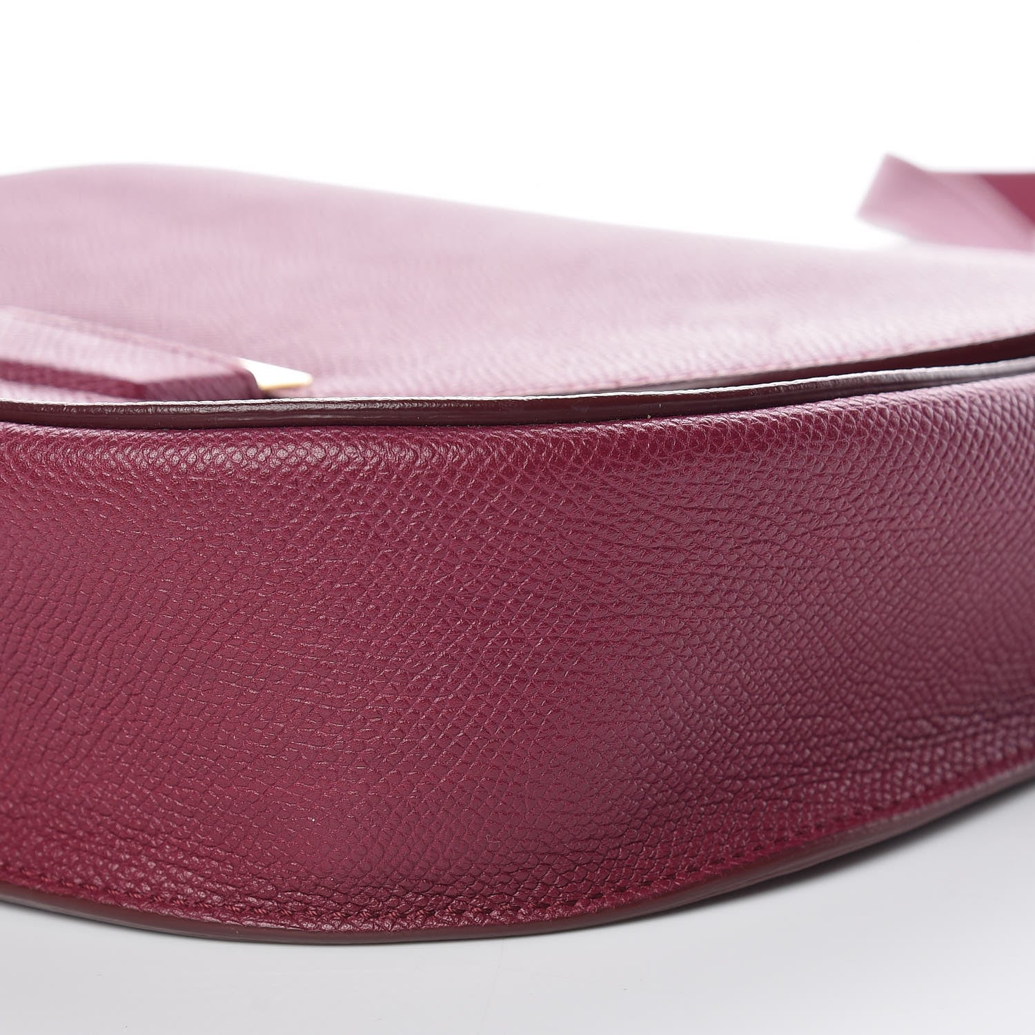 Celine Grained Calfskin Medium Trotteur Plum 9 of 9