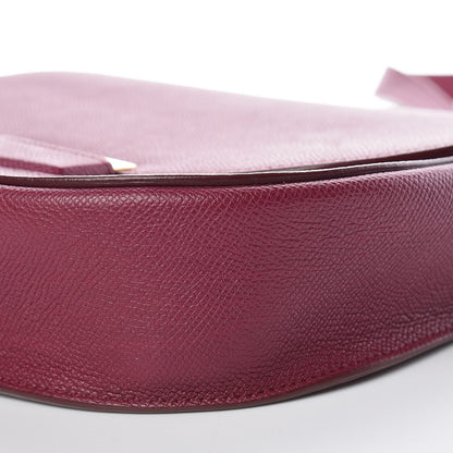 Celine Grained Calfskin Medium Trotteur Plum 9 of 9