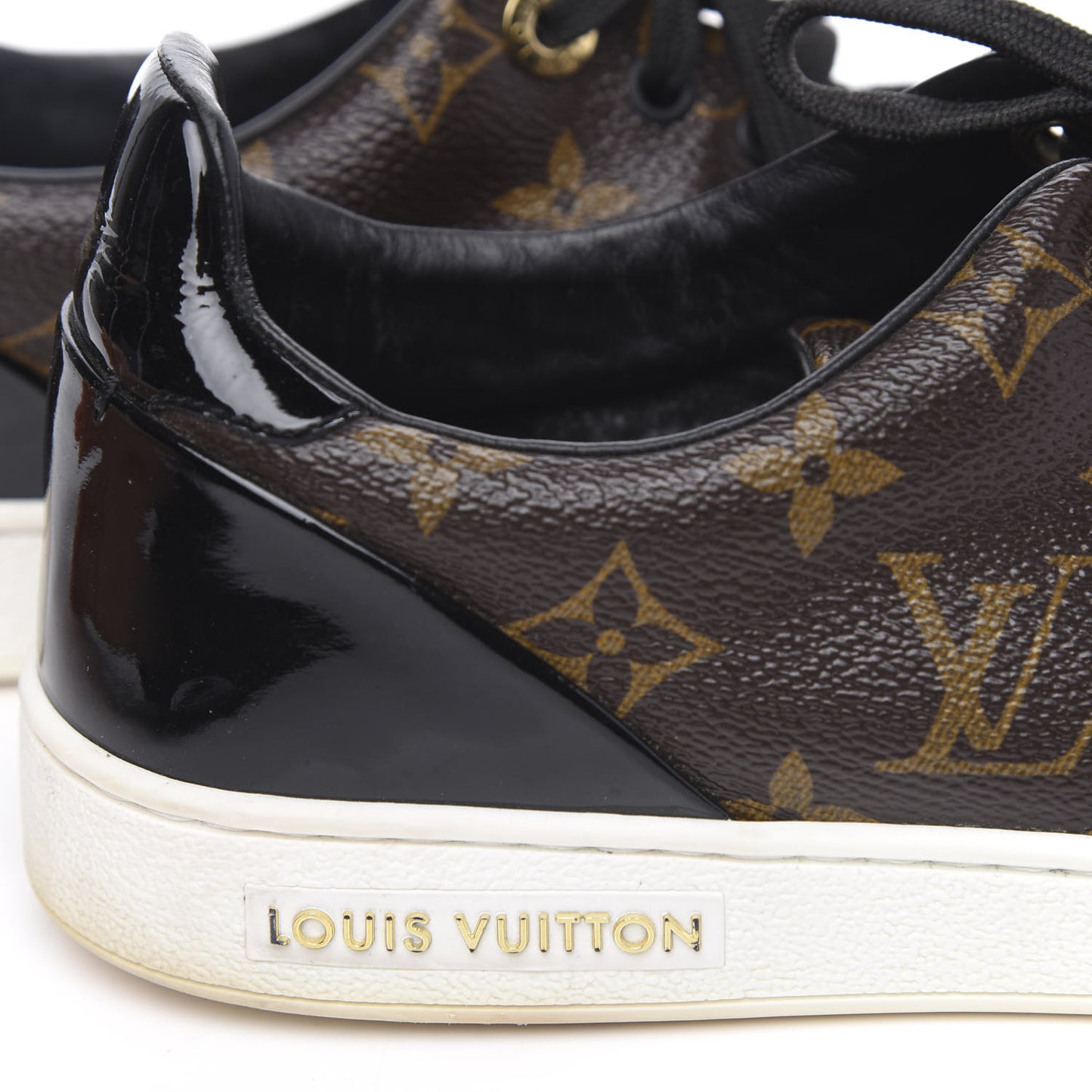Patent Monogram Frontrow Sneakers 39