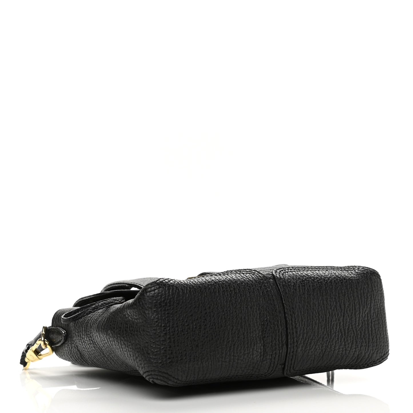 Textured Calfskin Mini Pashli Satchel Black