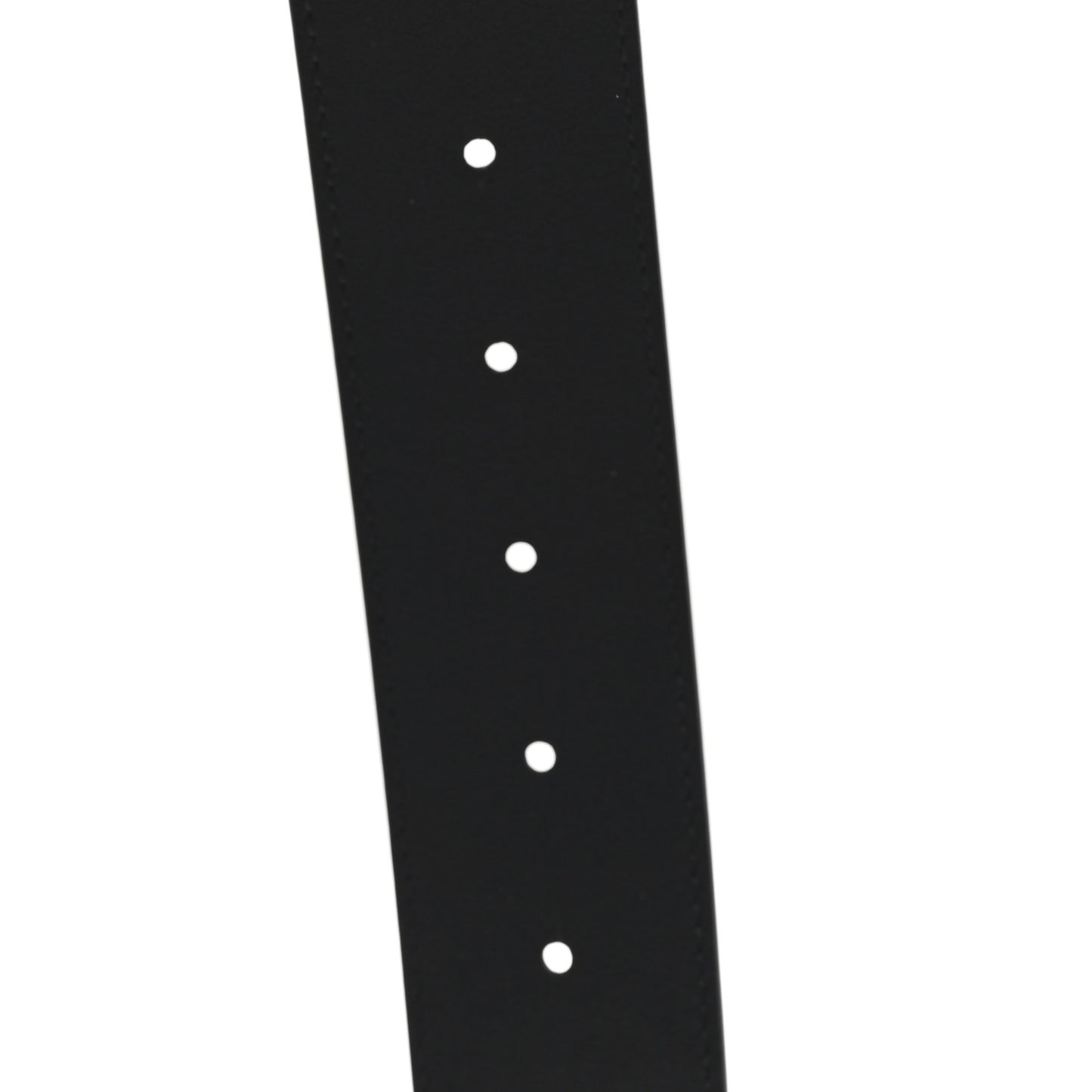 Plutone Calfskin Geometric Double G 40mm Belt 80 32 Black