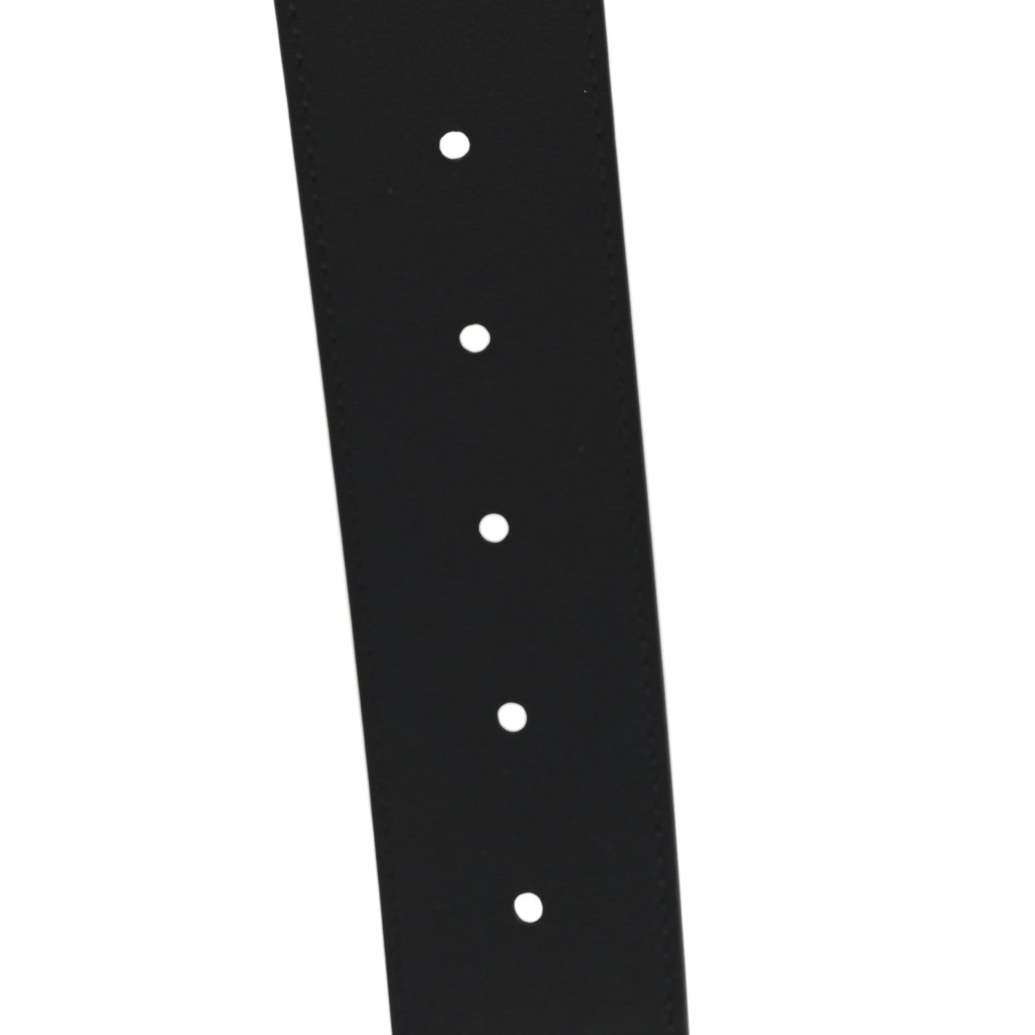 Gucci Plutone Calfskin Geometric Double G 40mm Belt 80 32 Black 4 of 4