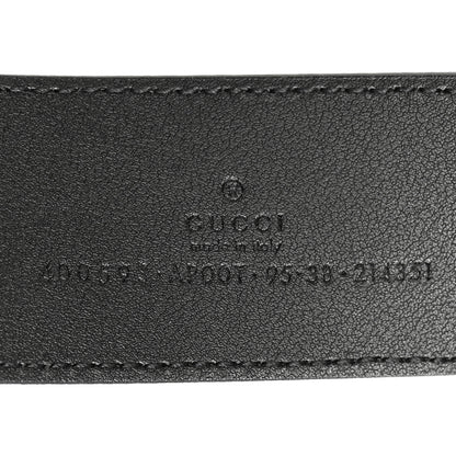 Gucci Calfskin Double G 40mm Belt 95 38 Black 5 of 7