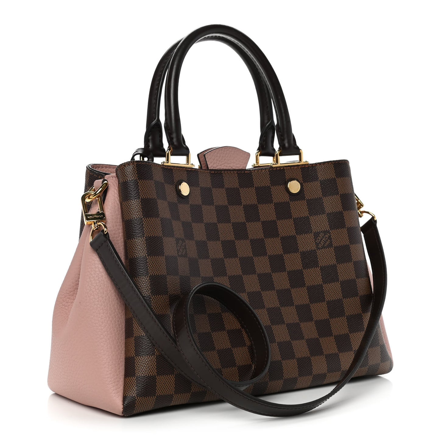Damier Ebene Cuir Taurillon Brittany Magnolia