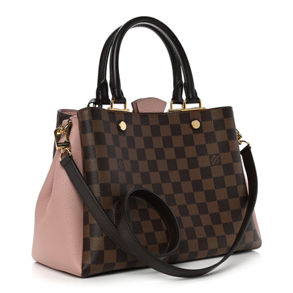 Louis Vuitton Damier Ebene Cuir Taurillon Brittany Magnolia 3 of 10