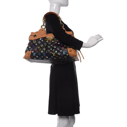 Louis Vuitton Monogram Multicolor Ursula Black 2 of 9