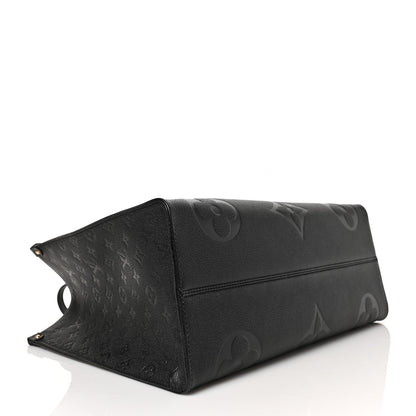 Louis Vuitton Empreinte Monogram Giant Onthego GM Black 4 of 8