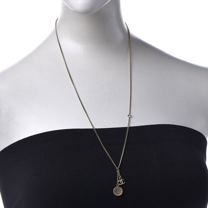 Chanel No 5 CC Necklace Gold 2 of 7