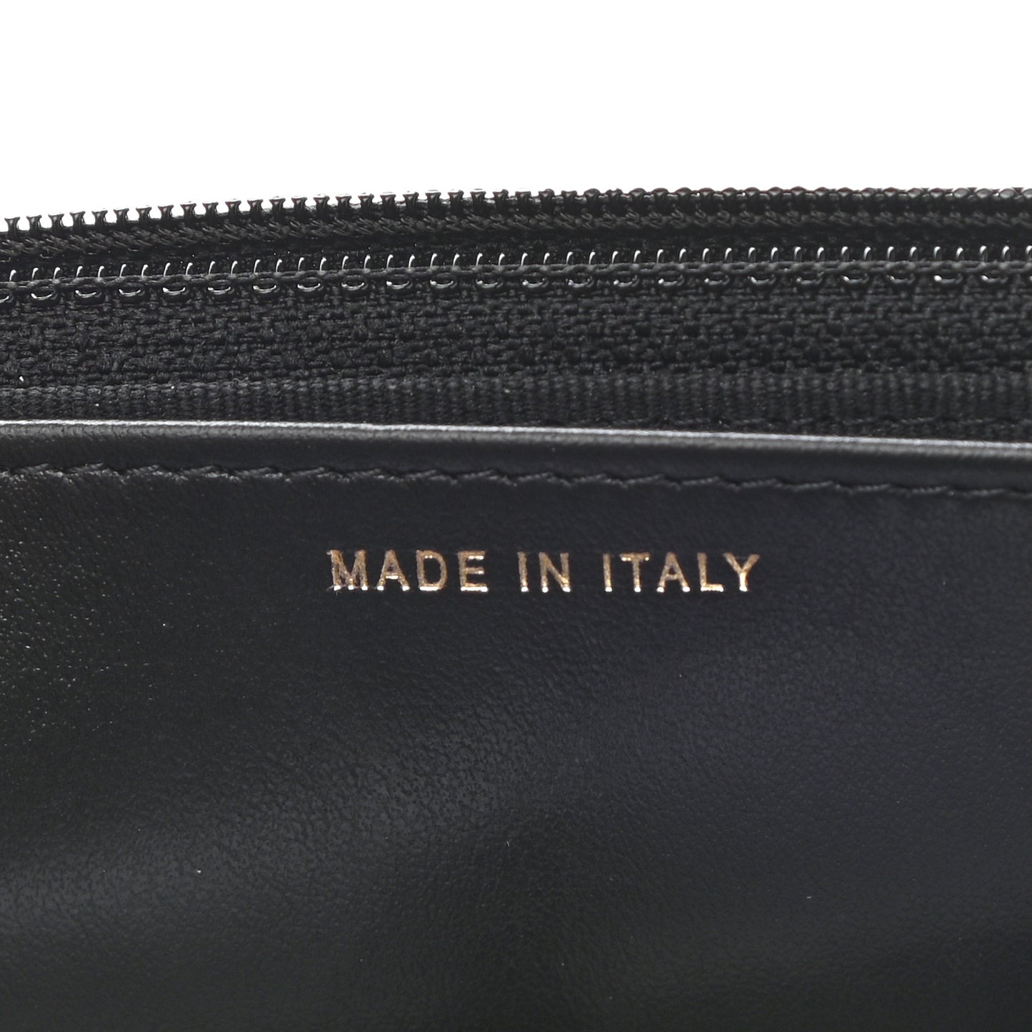 Caviar Quilted Boy Wallet On Chain WOC Black