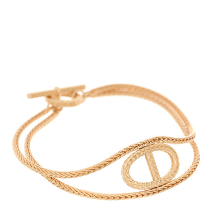 Hermes 18K Yellow Gold PM Chaine D'ancre Danae Bracelet 1 of 4