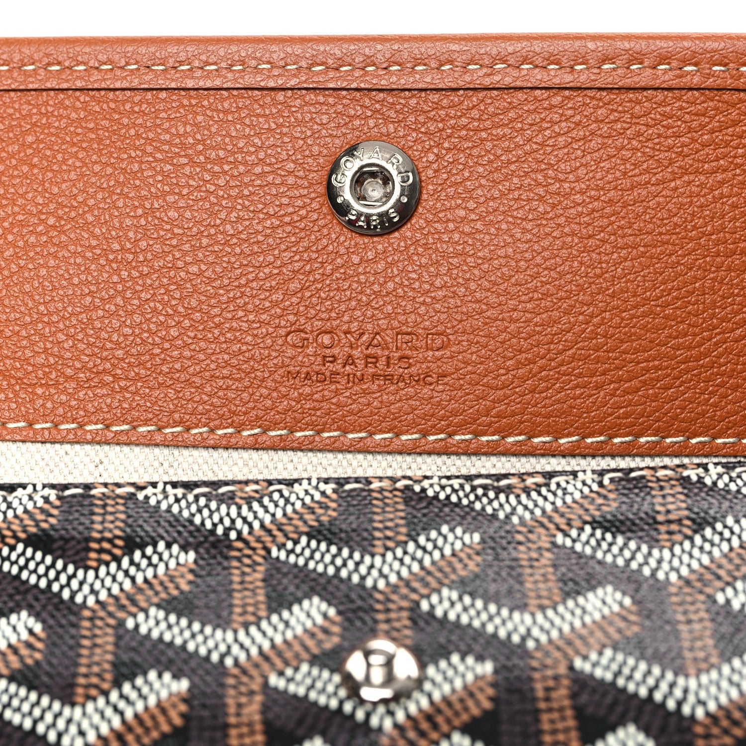 Goyard Goyardine Boheme Hobo Black Gold 7 of 10