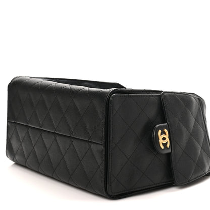 Chanel Caviar Quilted Small Chanel 25 Handbag Black 10 of 11