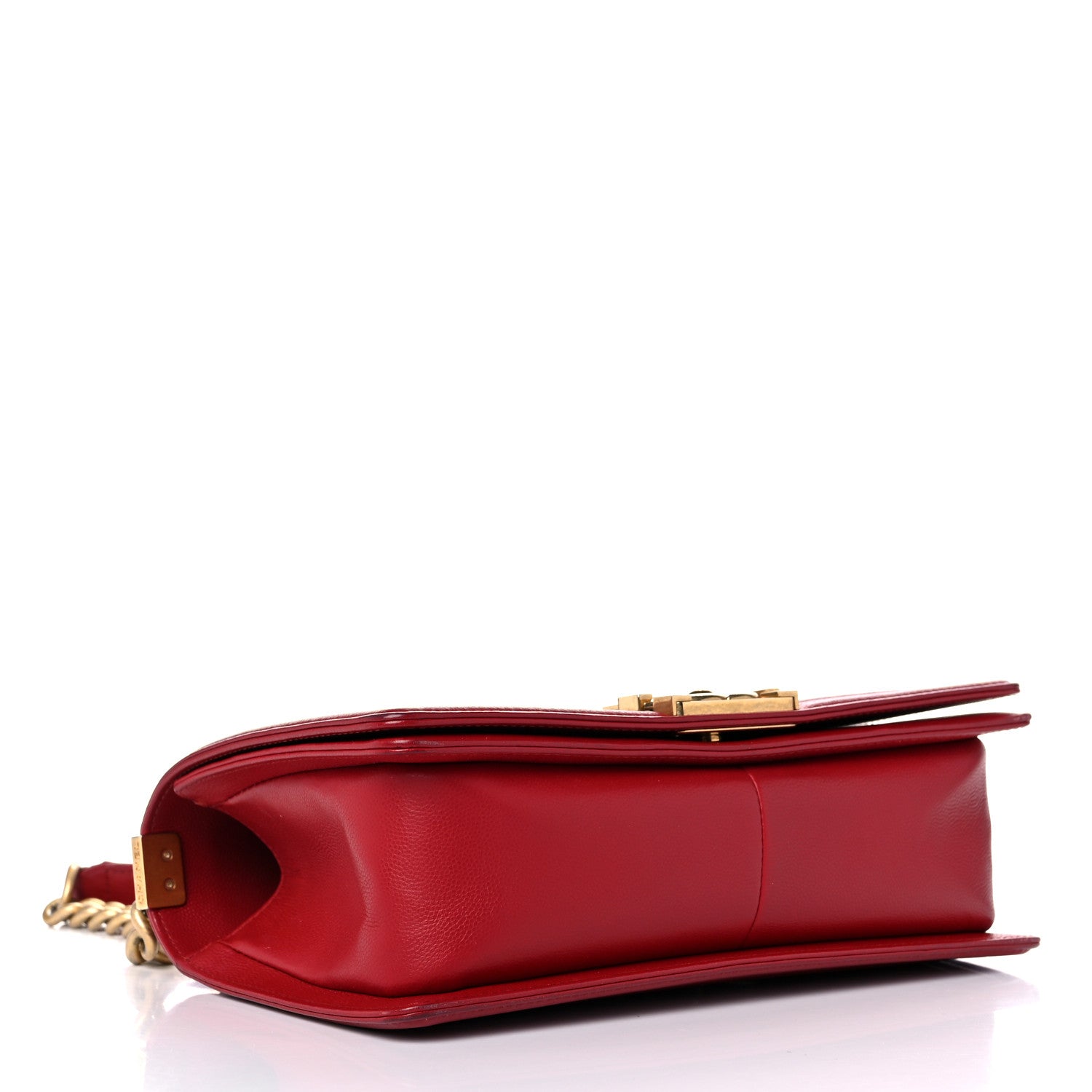 Chanel Caviar Quilted Medium Boy Flap Red 4 of 14
