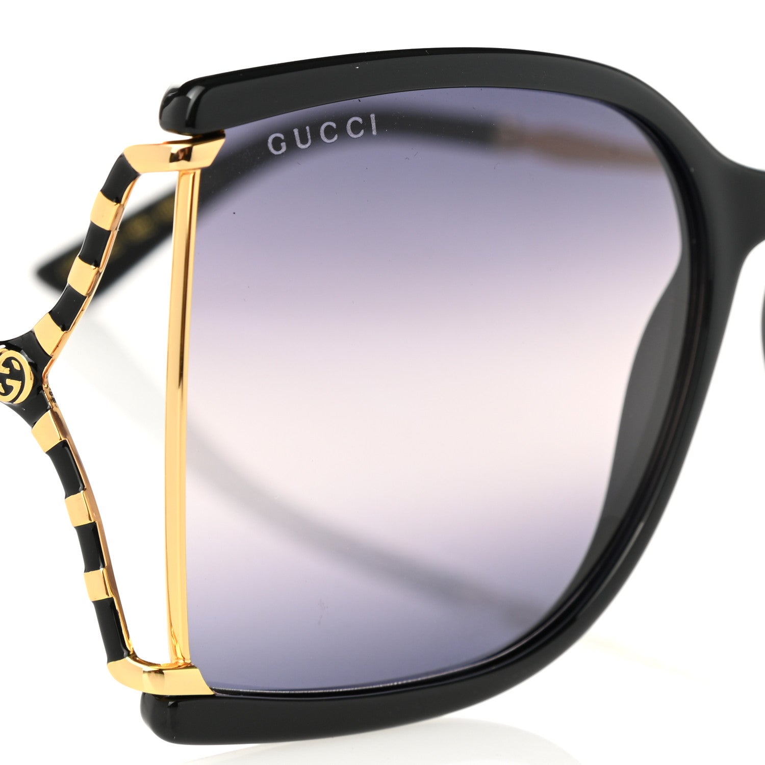 Gucci Square Metal Glasses GG0592S Black 7 of 8