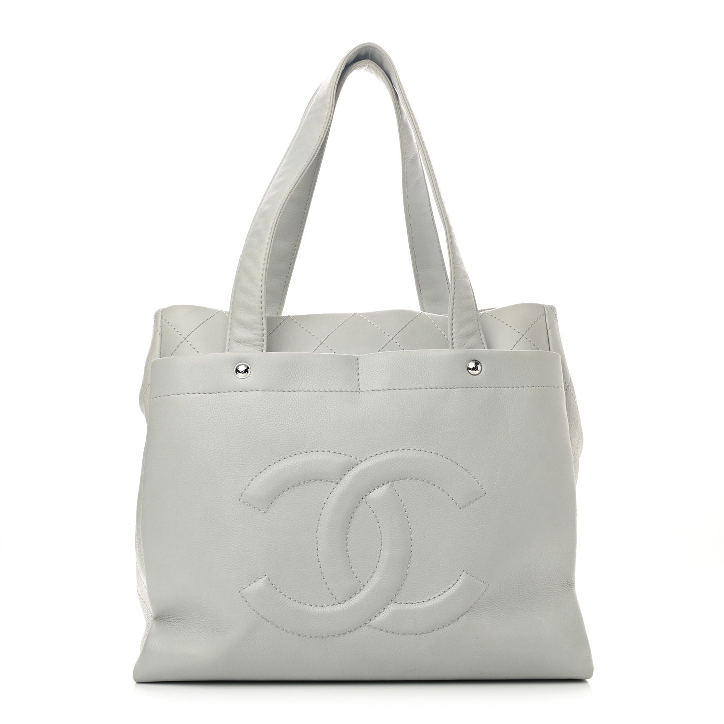 Caviar Executive Cerf Shopper Tote Grey