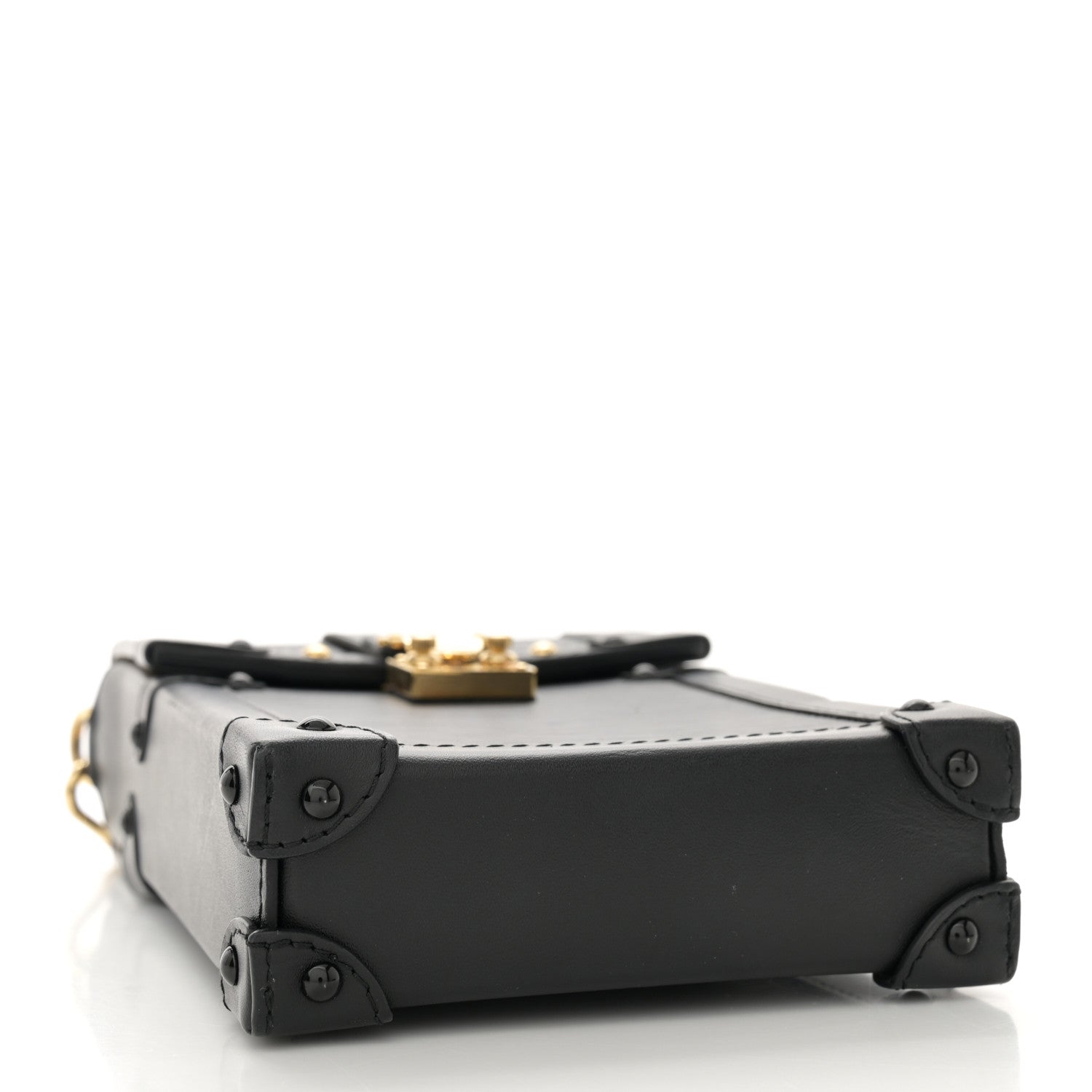 Louis Vuitton Epi Pochette Trunk Verticale Black 4 of 12
