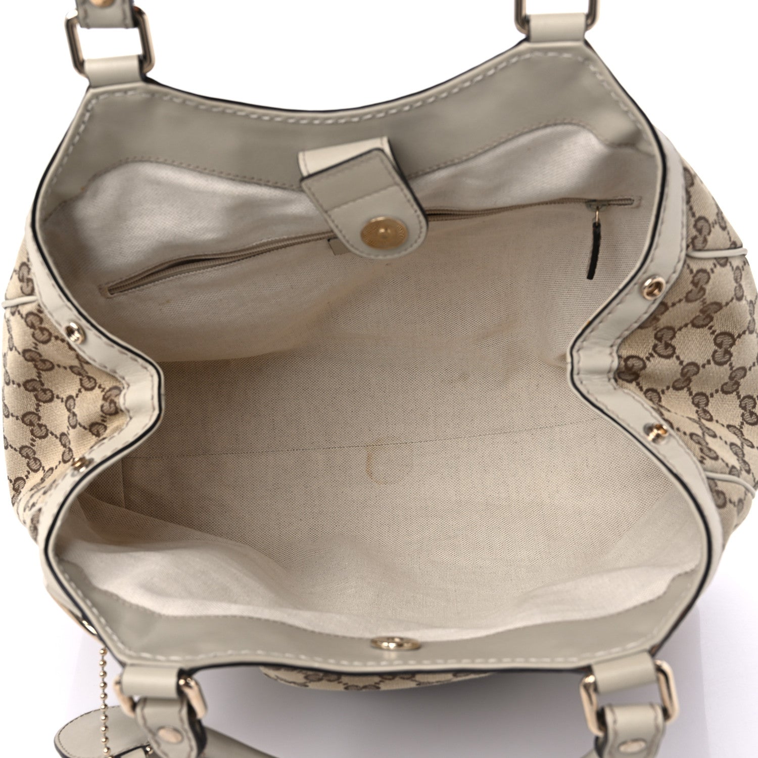 Gucci Monogram Medium Sukey Tote Off White 5 of 13