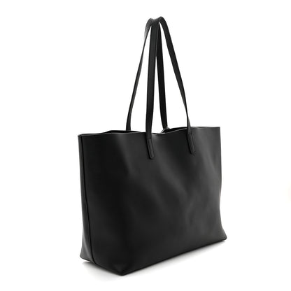 Saint Laurent Calfskin Large Shopping Tote Black 4 of 13