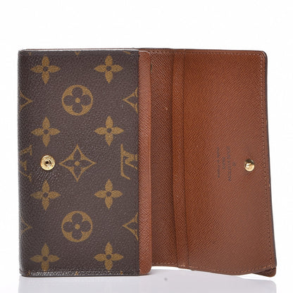 Louis Vuitton Monogram Porte-Monnaie Tresor Wallet 5 of 7